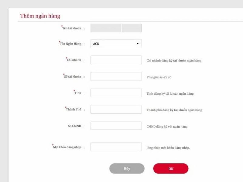 Điều kiện rút tiền tại nhà cái AE888? 